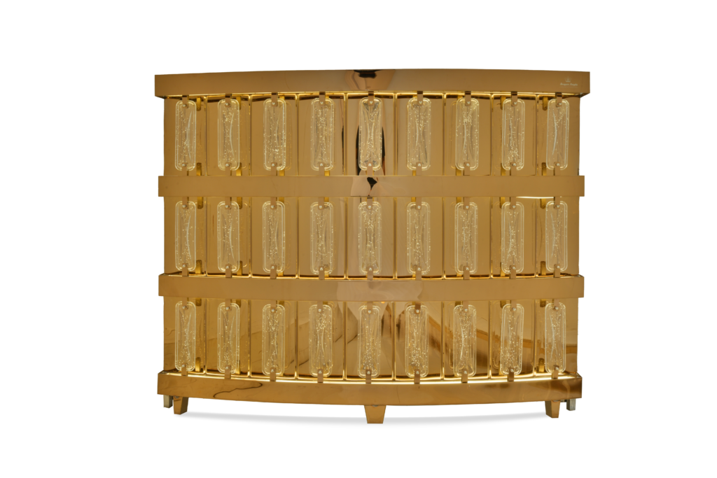Ivory Arc Bar Counter by Venue Transform