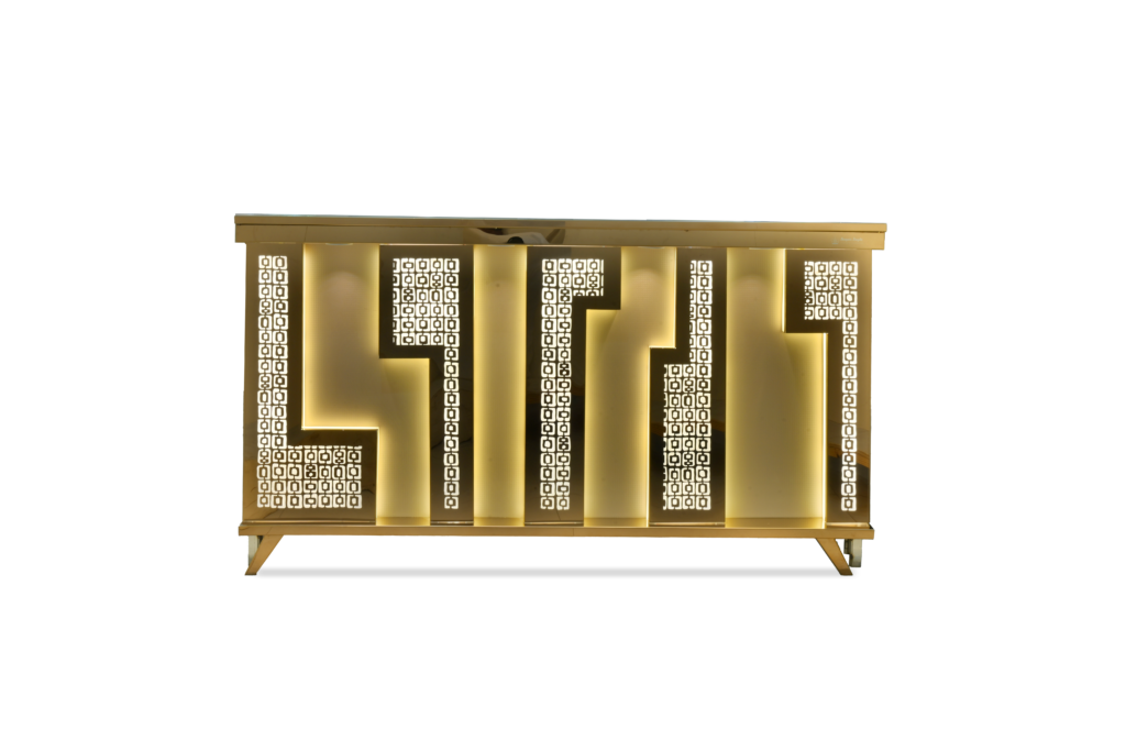 Amber Vine Buffet Counter by Venue Transform