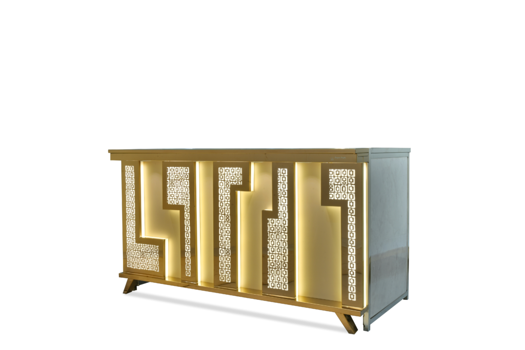 Amber Vine Buffet Counter by Venue Transform