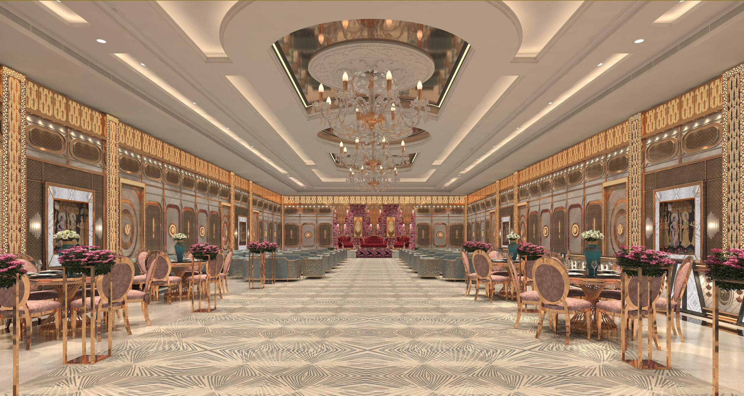 Lobby and entrance interior