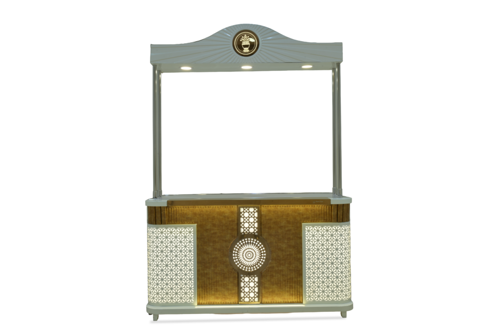 Rose Crown Buffet Counter by Venue Transform