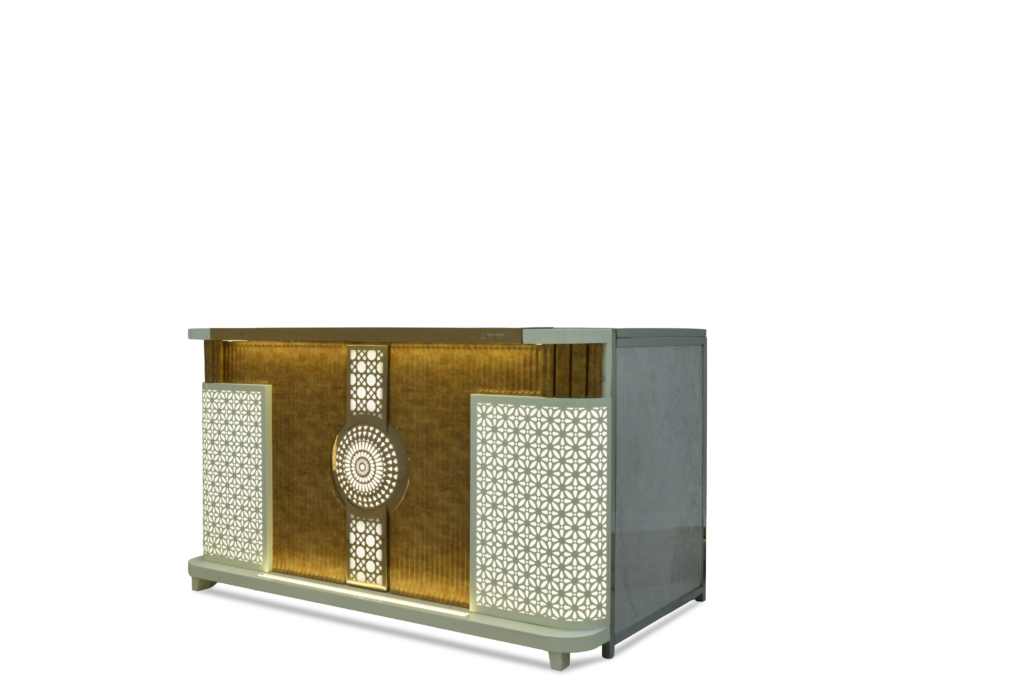 Rose Crown Buffet Counter by Venue Transform