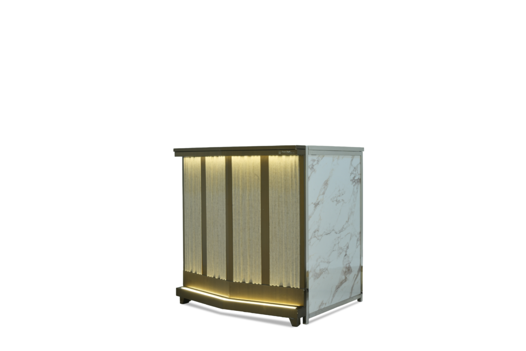Pearl Radiance Buffet Counter by Venue Transform