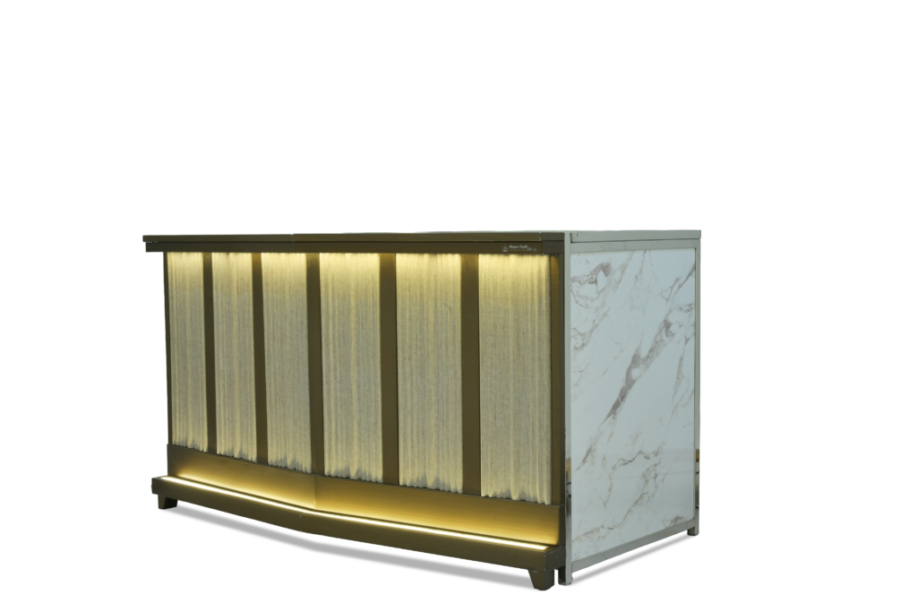 Pearl Radiance Buffet Counter by Venue Transform