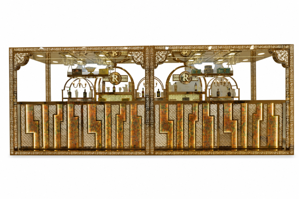 Onyx Shine Bar Counter by Venue Transform