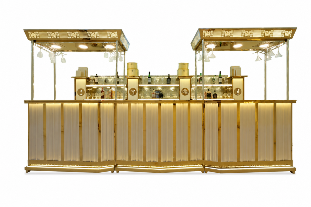 Summit Ridge Mocktail Counter by Venue Transform