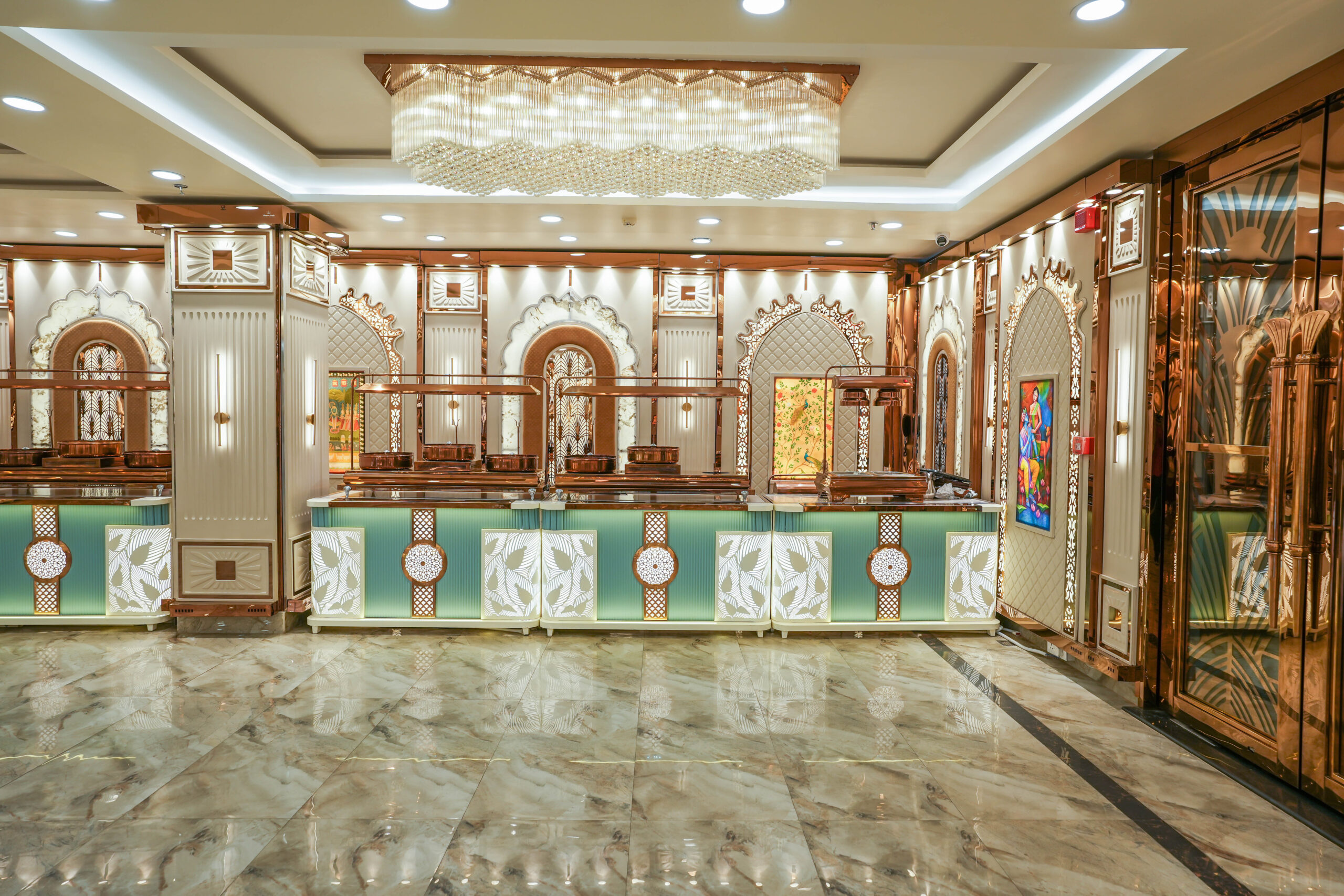Venue interior transformed by Venue Transform