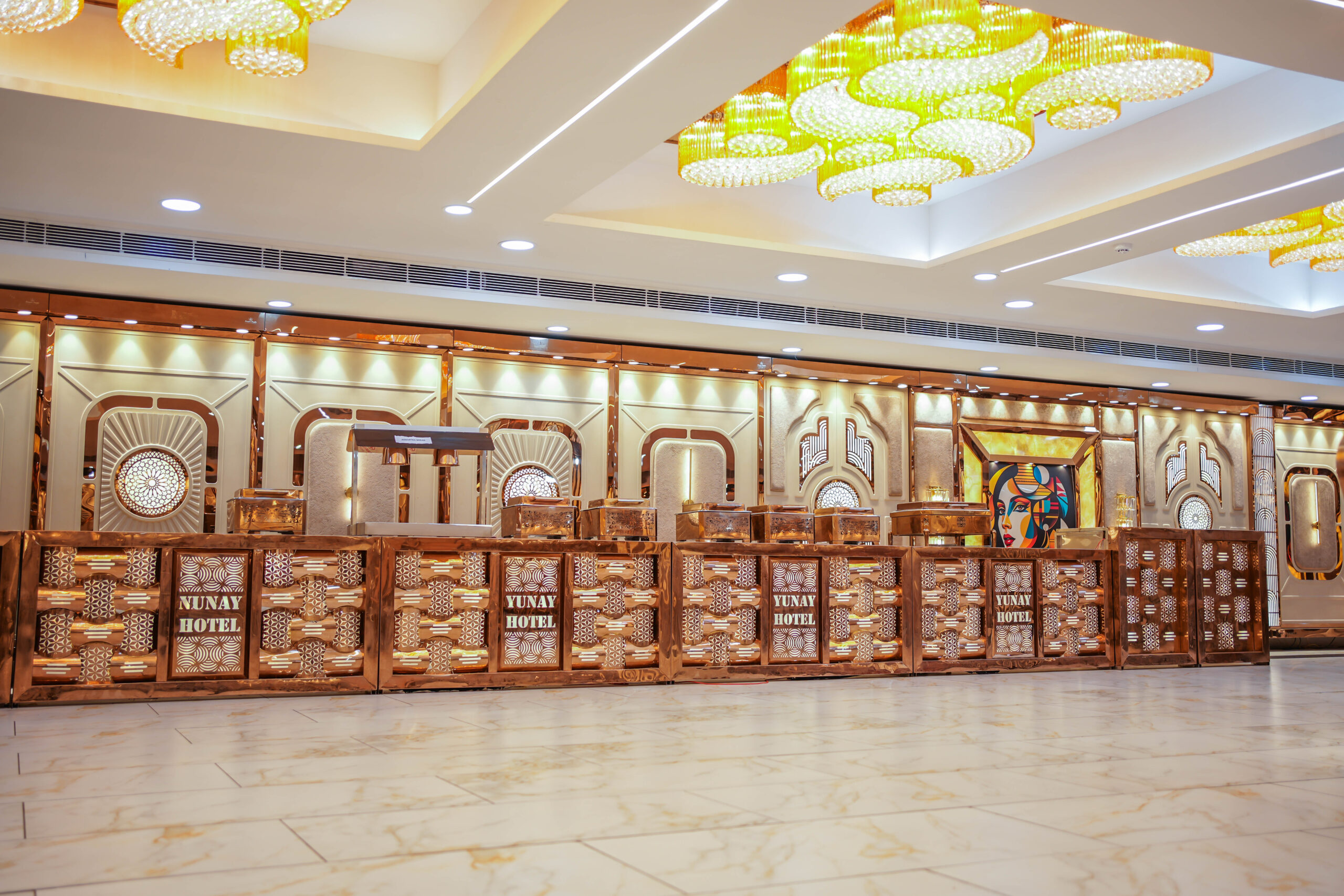 Venue interior transformed by Venue Transform