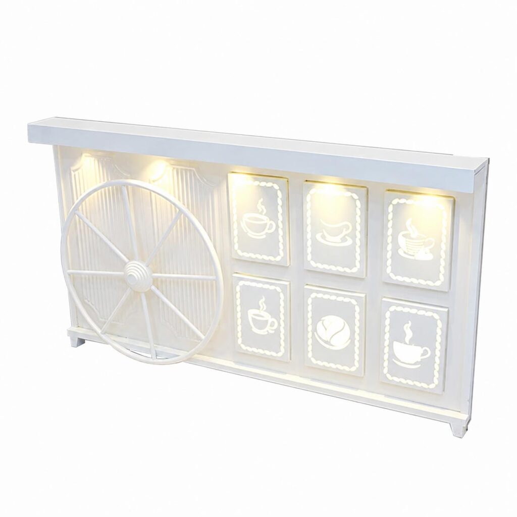 Pearl Canopy Cart Counter by Venue Transform