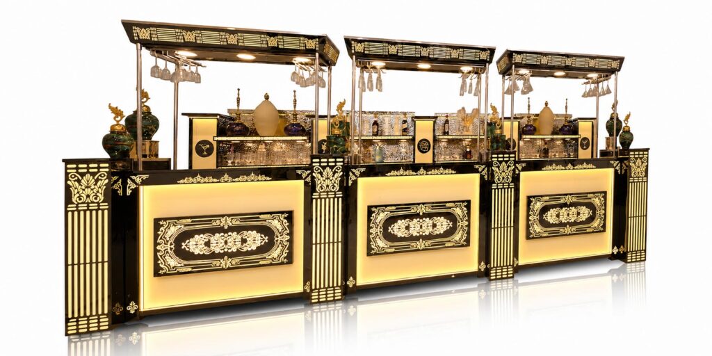Grande Classique Bar & Mocktail Counter by Venue Transform