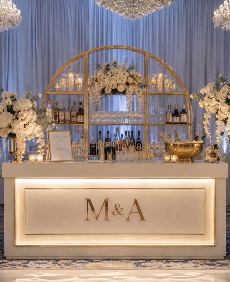 Built-In Lit Bar