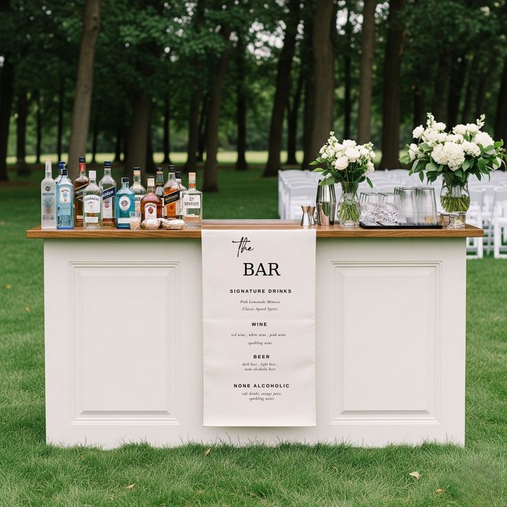 Simple Outdoor Bar