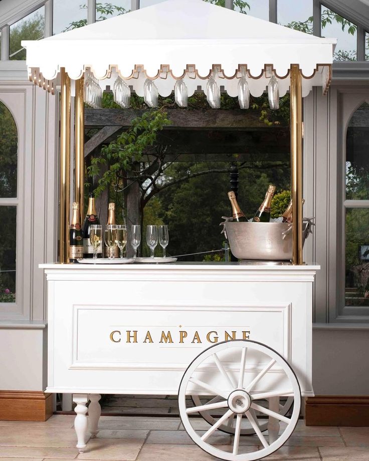 Vintage Cart Bar