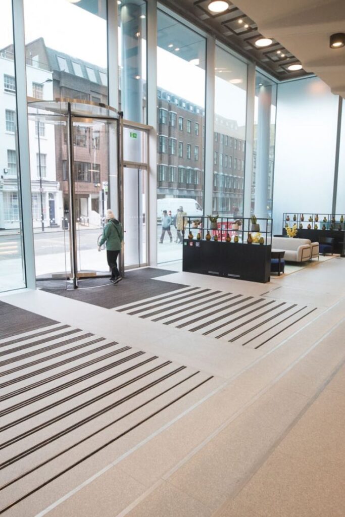 ADA friendly business entrance and exit